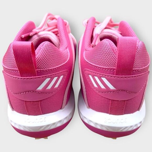 Adidas Icon Bounce 6 “Mothers Day” Pink Mens Baseball Cleats GZ0443 size 8.5 New main image 5